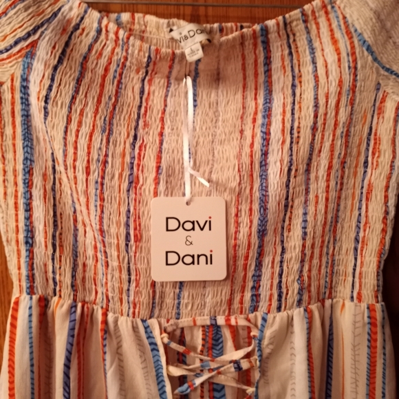 NWT gorgeous Davi & Dani Large dress / romper Boutique Exclusive - Picture 4 of 5
